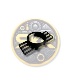 Alternative view of Grila suport BMW E90 ceas turbo boost 52 mm