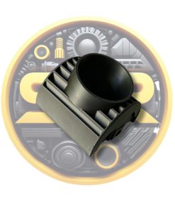Alternative view of Grila suport ceas turbo boost Audi A4 B5