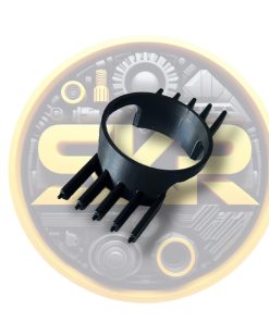 Alternative view of Grila suport ceas turbo boost Audi A4 B8 - central