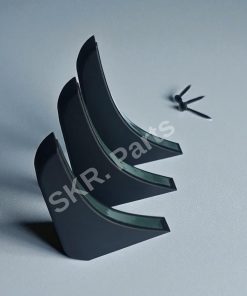Alternative view of Audi TT Mk1 Set 3 bucati aripioare / nervuri difuzor bara spate