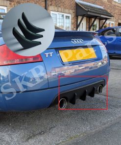 Audi TT Mk1 Set 3 bucati aripioare / nervuri difuzor bara spate
